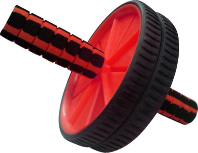 

Golddust Sports Champion Total Body Wheel Ab Exerciser(Red, Black), Black;red
