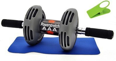 

OMRD Power Stretch Roller Ab Exerciser(Black, Grey)