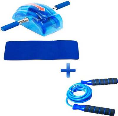 

Instafit Ab Slider Roller Abdominal Exercise With Free Mat And Jump Rope Home Gym Kit