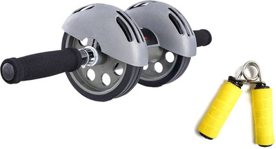 

Skyfitness Hand grip With Power Roller Ab Exerciser(Multicolor)