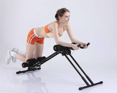 

IBS 5 Minutes Shaper Fitness Abdominal Rocket Gym Exercise Workout Twister TWIST CARDIO WEIGHT LOSS Ab Exerciser(Black)