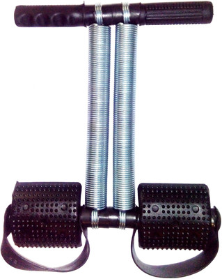 

Maxtop Double Spring health care Ab Exerciser(Silver, Black), Black;silver