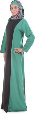 Momin Libas Polyester Solid Abaya(Multicolor)