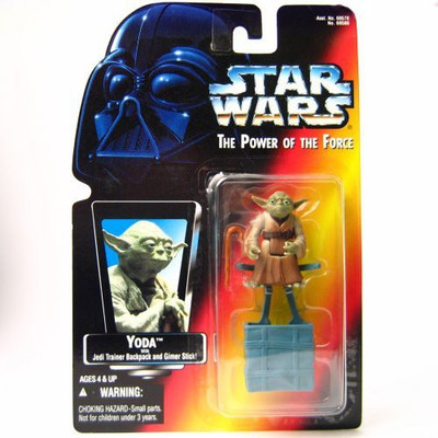 

Star Wars Power Of The Force Yoda Red Card(Multicolor)