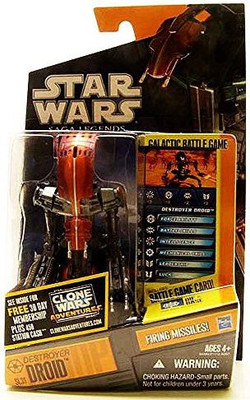 

Star Wars Saga Legends 2012 Destroyer Droid 375 Inch Af(Multicolor)