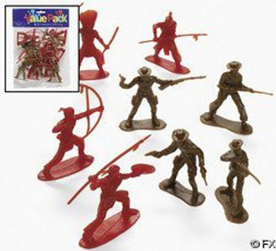 

OTC 12Pc Cowboy And Indian(Multicolor)