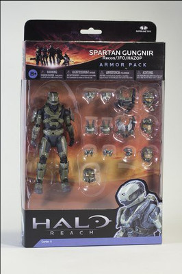 

McFarlane Toys Halo Reach Series 5 6 Inch Scale Spartan Gungnir Figure & 3 Sets Of Armor - Sage Action Figure 2-Pack(Multicolor)