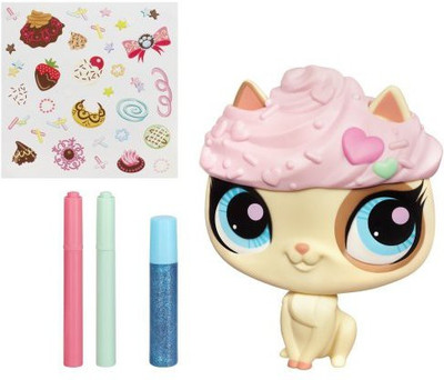 

Littlest Pet Shop Sweetest Deco Kitty Pet(Multicolor)