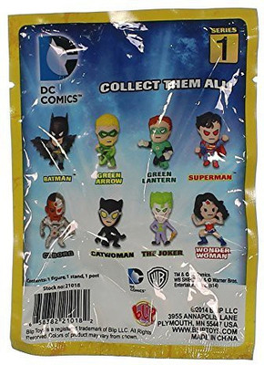 

DC Comics Super Heroes 1752" Tall Microwith Stand Blind Bag(Black)