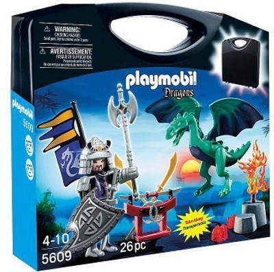 

Playmobil Carrying Case Dragon Knight Playset(Multicolor)