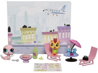 

Littlest Pet Shop Roof with a View Themed Pack(Multicolor)