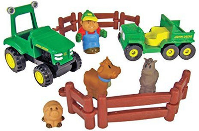 

Tomy Ertl John Deere Farmin' Fun Playset(Multicolor)