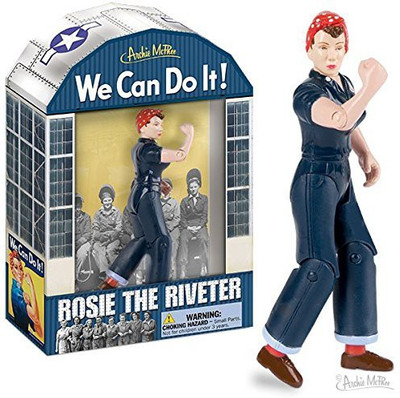 Accoutrements Rosie The Riveter(Multicolor)