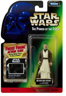 

Star Wars Kenner Freeze Frame Obiwan Ben Kenobi Coll 1 Moc(Multicolor)