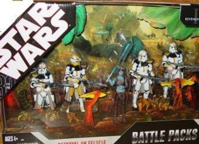 

Star Wars 2007 Exclusive 30th Anniversary Betrayal On Felucia 5 Figure Battlepack(Multicolor)