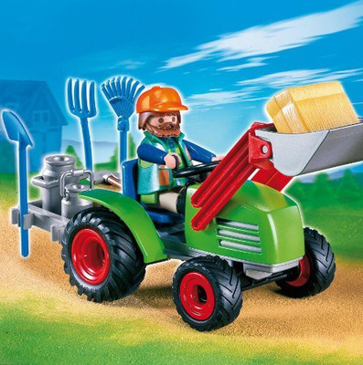 

Playmobil 4143 Farmer'S Tractor(Multicolor)