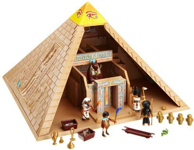 

Playmobil 4240 Romans Egyptians Set Pyramid(Multicolor)