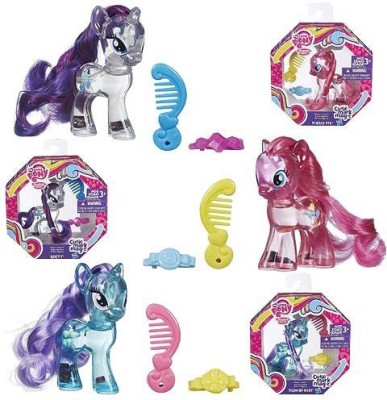 

My Little Pony Cutie Mark Magic Water Cuties Set Of 3 Raritypinkie Pie(Multicolor)