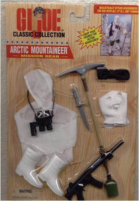 

Hasbro 1996 Gi Joe Arctic Mountaineer Mission Gear For 12 Inches(White)