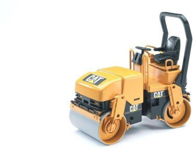 Bruder Toys Caterpillar Asphalt Drum Compactor(Yellow)