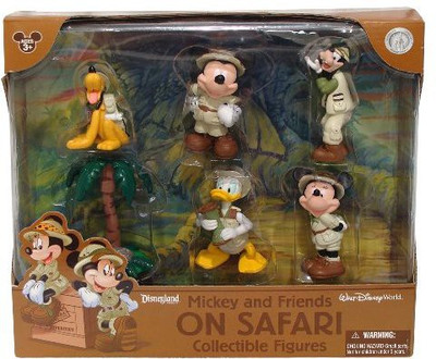 

Disney Mickey And Friends On Safari Collectible( Theme Park(Multicolor)