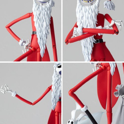 

Nightmare Before Christmas The Santa Jack Skellington Revoltech(Multicolor)