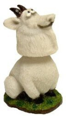 

Swibco Mini Bobble Head Goat(Beige)
