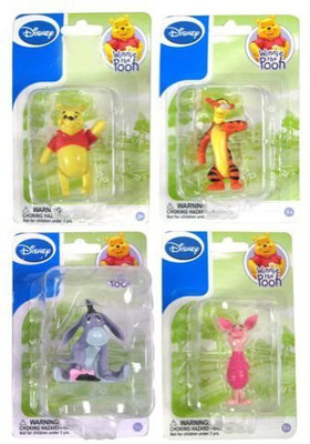 

Winnie the Pooh Disney Figurines & Tigger & Eeyore & Piglet (Sold As A Set(Multicolor)