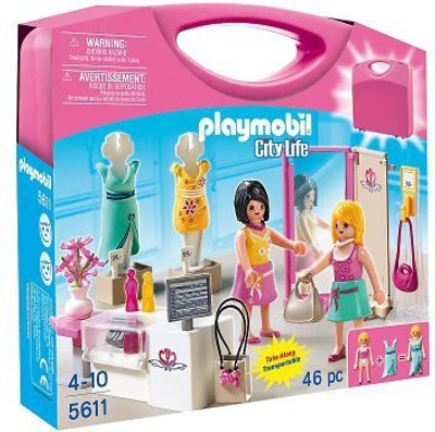 

Playmobil Carrying Case Shop Playset(Multicolor)