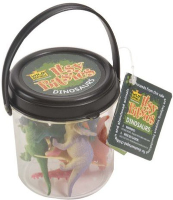 

Wild Republic Dino Itsy Bucket Tub Assorted Dinosaurfigurines Trex(Multicolor)