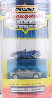 

Matchbox 1997 Inaugural Collection Bmw Z3 Roadster With "First Shot"(Blue)