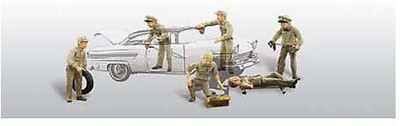 

Woodland Scenics Ho Scale Scenic Accents Service Station Attendants(Multicolor)