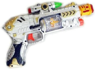 

Aone Battery Operated Laser Sound Gun(Multicolor)
