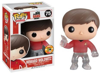 

Funko Pop Television Howard Star Trek Red Shirt With Gun Vinyl(Multicolor)