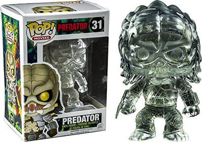 

Funko Pop Movies Clear Predator Vinyl Exclusive(Multicolor)