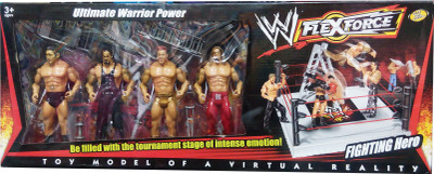 

Gift World Wwe Flexforce Ultimate Warrior Power Ring Figures(Multicolor)