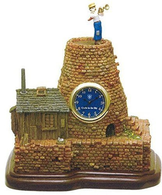 

Benelic Castle In The Sky Pazu'S House Table Clock Statue(Multicolor)