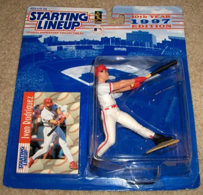 

Starting Lineup Ivan Rodriguez Texas Rangers Uniform 1997 Starting Lineup(Multicolor)