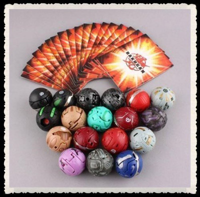 

MineTom Bakugan All Different + 9 Metal Cards With Bakucase(Multicolor)