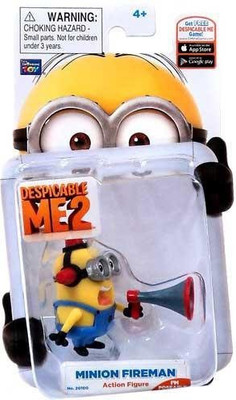 

Thinkway Despicable Me 2 Minion Fireman W/ Bullhorn(Multicolor)