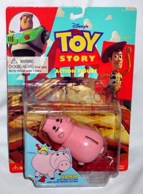 

Toy Story Vintage 1995 Hamm Piggy Bank Style(Multicolor)