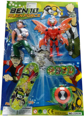 

Shop & Shoppee Ben 10 With Alien Force Figures(Multicolor)