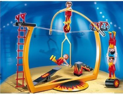 

PLAYMOBILA Circus Tightrope Artists(Multicolor)