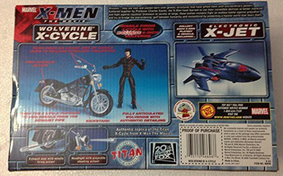 

X-Men Xmen The Movie Wolverine Xcycle With Wolverine(Multicolor)