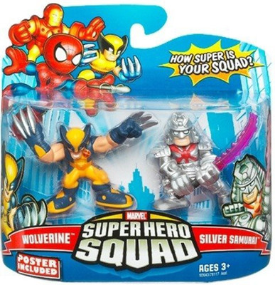 

Marvel Superhero Squad Series 15 Mini 3 Inch 2Pack Wolverine(Multicolor)