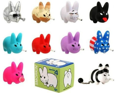 

Kidrobot Smorkin' Labbit X Frank Kozik One Series 4 Blind Box(Multicolor)
