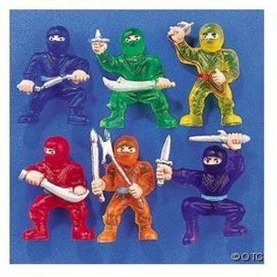 

RIN 48-pc Toy Ninja Warriors(Multicolor)