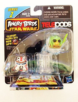 

Angry Birds Star Wars Telepods Series 2 Kit Fisto Bird & Shock Trooper(Multicolor)