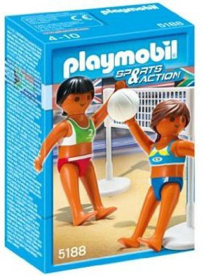 

Playmobil Beach Volleyball With Net(Multicolor)