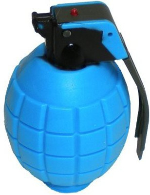 

Combat Force Lot Of 4 Kids B/O Cool Blue Grenades For Pretend Play(Multicolor)